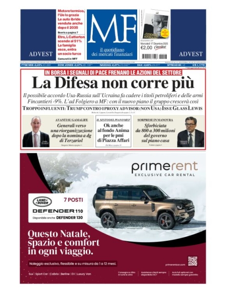 MF - Mercati Finanziari