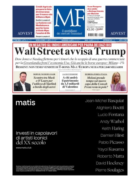 MF - Mercati Finanziari