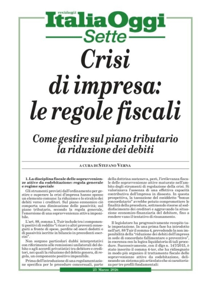 I focus di italia oggi